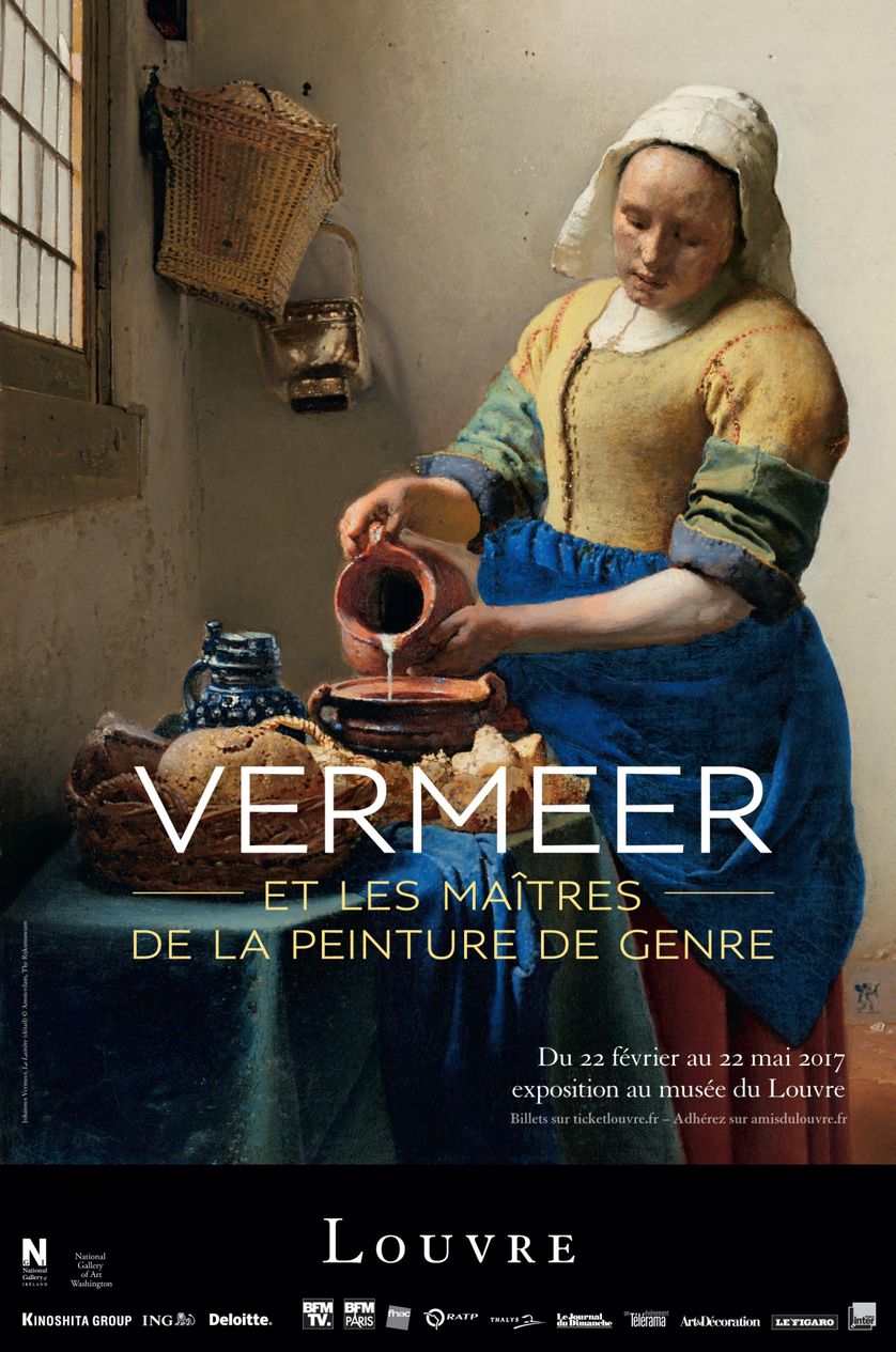 Affiche exposition "Vermeer..."