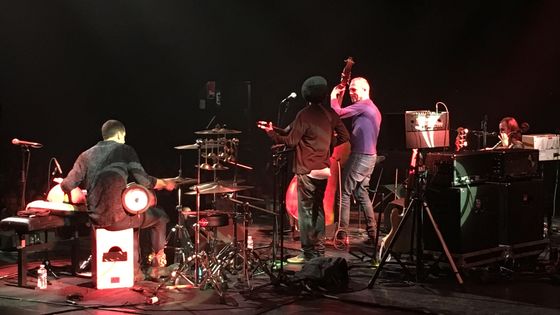 Avishai Cohen sur la scène de A Vaulx Jazz le 22 mars 2017 - Emmanuelle Lacaze