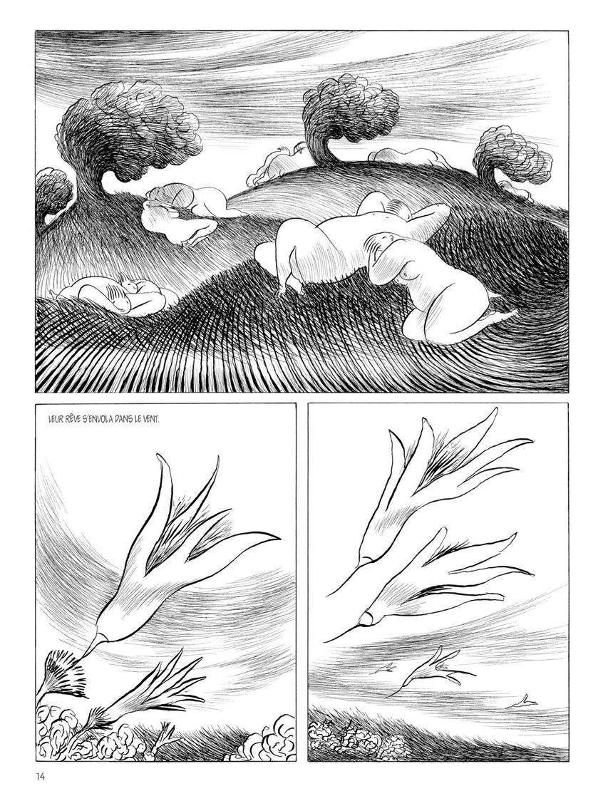 Planche extraite de l’album « Guirlanda » de Mattotti et Kramsky