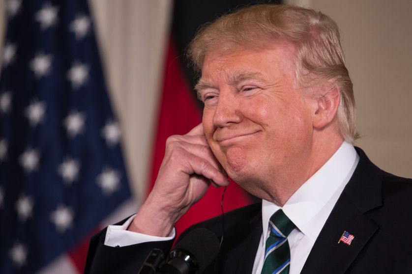 Le président américain Donald Trump