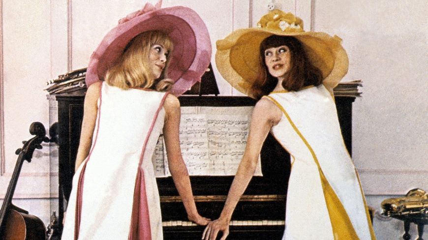 Catherine Deneuve et et Françoise Dorléac dans "Les Demoiselles de Rochefort", de Jacques Demy.