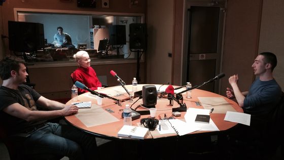 François Beaune, Cécile Coulon et Simon Johannin ©Radio France - Christophe Ono dit Biot