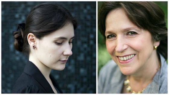 Fanny Clamagirand (© Jean-Baptiste-Millot) et Edith Canat de Chizy (© C. Daguet/Editions Henry Lemoine)