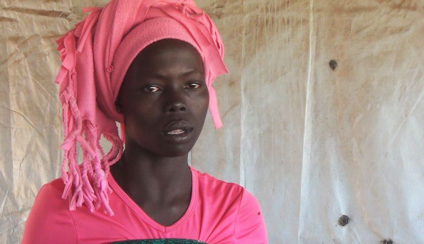 Grace, réfugiée sud-soudanaise en Ouganda rencontrée par Olivier Poujade et Gilles Gallinaro, de Radio France