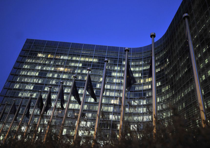 Photographie prise le 6 novembre 2008, montrant le Bâtiment Berlaymont faisant partie de la Commission Européenne à Bruxelles.