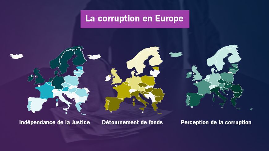 cartes de la corruption en Europe