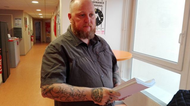 Cyril Keller, secrétaire départemental de la CGT du Doubs