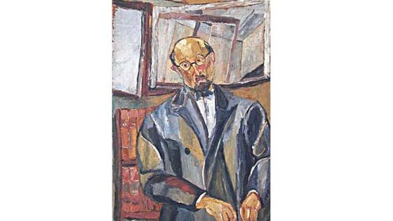 Portrait de Charles Vildrac, par Josette Bournet (v. 1930) - Own work, Jbournet, 22 June 2015