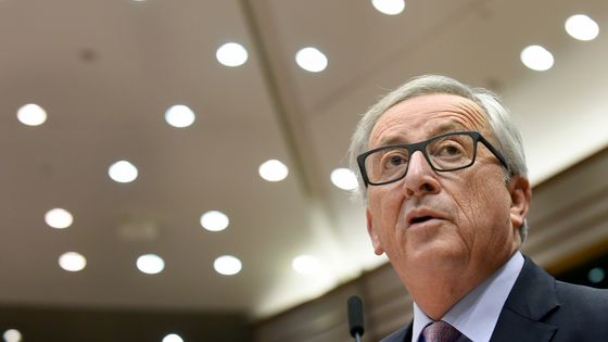 Et maintenant, pour l'Europe ? Jean-Claude Juncker, a tenté de répondre hier dans un Livre blanc. ©AFP - JOHN THYS