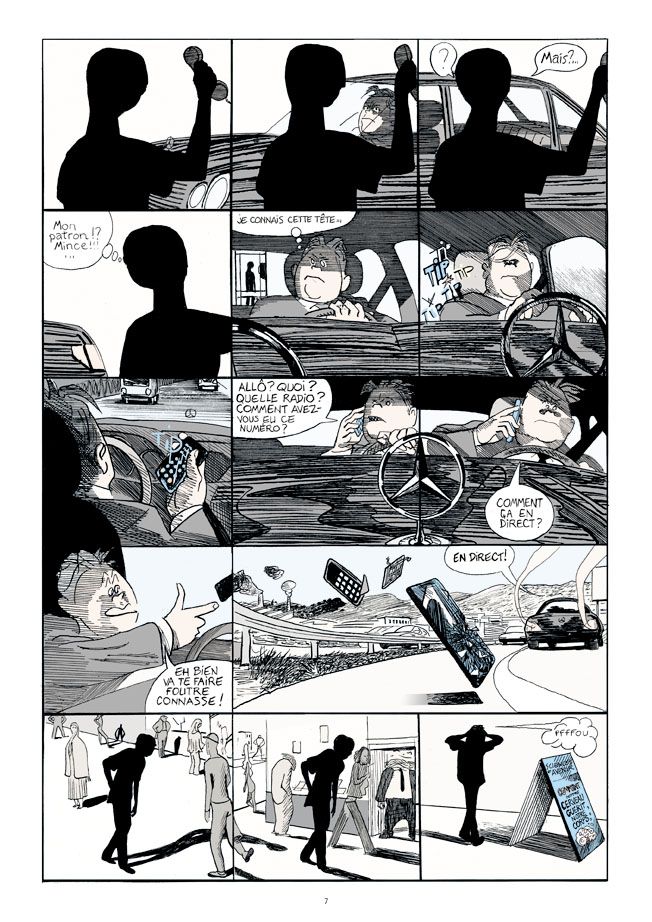 Planche de « Mort & vif » de David Prudhomme et Jef Hautot