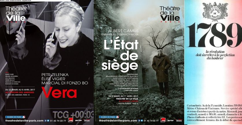 "Vera", "L'état de siège", et "1789"