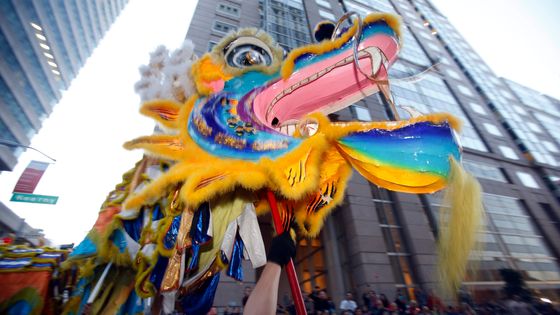 Parade du Nouvel An chinois de San Francisco. ©Maxppp - Monica Davey
