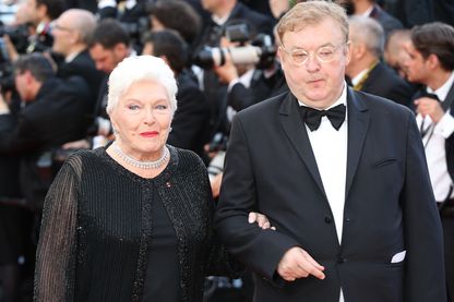 Line Renaud et Dominique Besnehard, festival de Cannes - 11 mai 2016 Line Renaud et Dominique Besnehard, festival de Cannes - 11 mai 2016