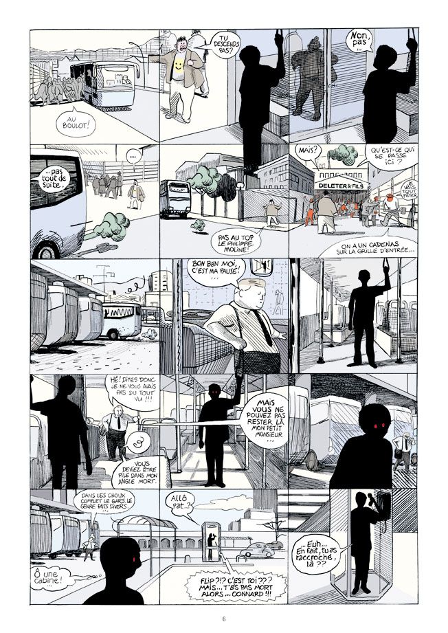 Planche de « Mort & vif » de David Prudhomme et Jef Hautot