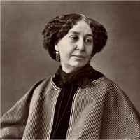 Portrait de George Sand par Nadar