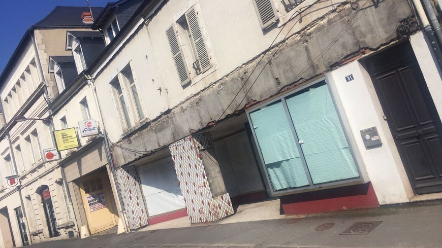 Commerce abandonné à Châteauroux, mais qui devrait être réhabilité