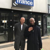 Abderrahmane Sissako et Daniel Maximin