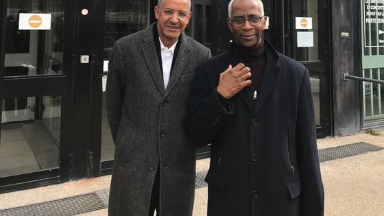Abderrahmane Sissako et Daniel Maximin ©Radio France - Clémence Mary