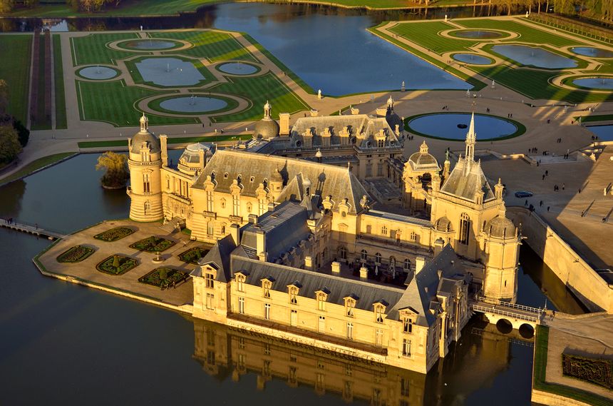 Château et jardins de Chantilly