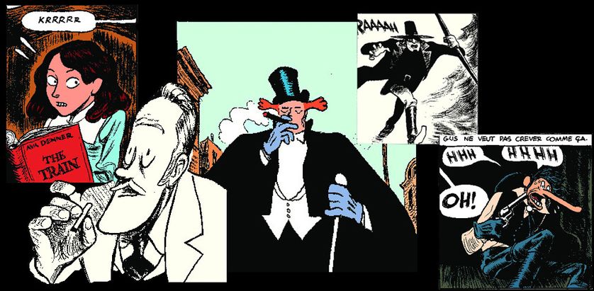 Personnages de la bande dessinée Gus, Tome 4 de Christophe Blain
