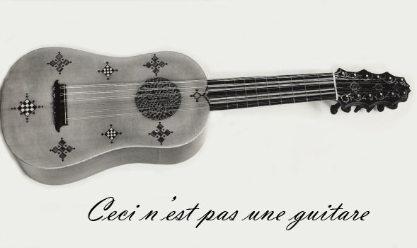 Ceci est une vihuela espagnole.
