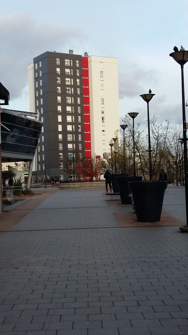 sur la dalle d'Argenteuil