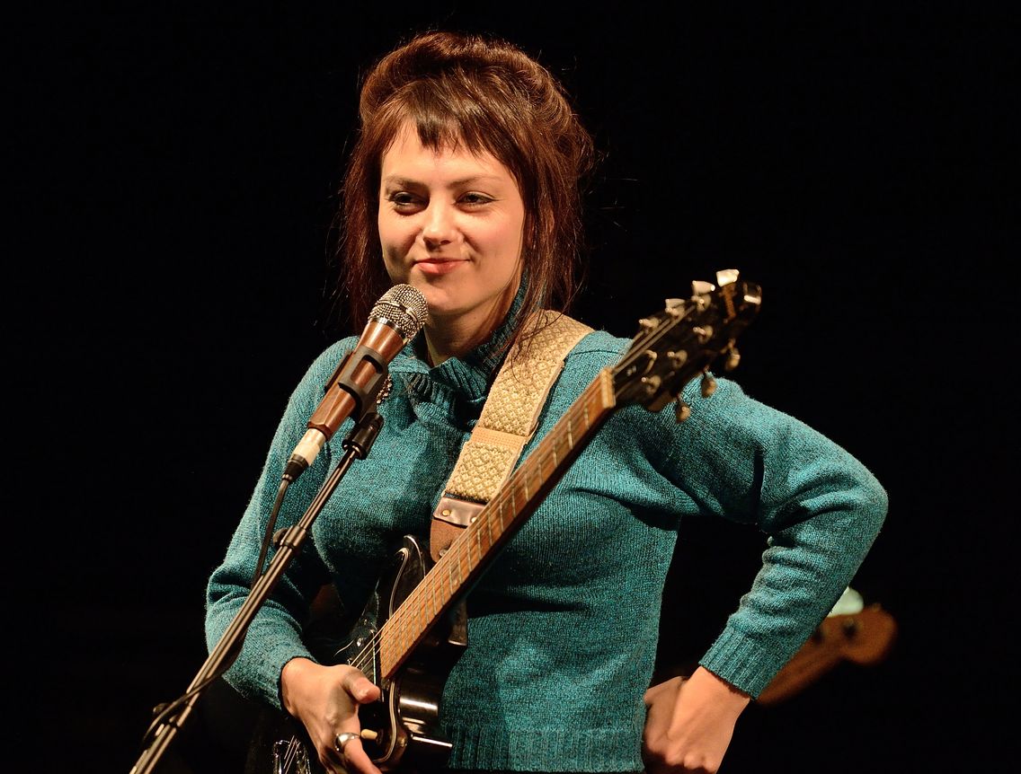 Angel Olsen en concert au KOKO, le 17 octobre 2016, à Londres.