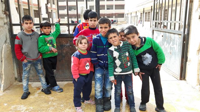 Dans le quartier des réfugiés, à Homs