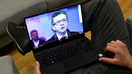 Vidéo de Jean-Luc Mélenchon sur sa chaîne Youtube ©AFP - ALAIN JOCARD
