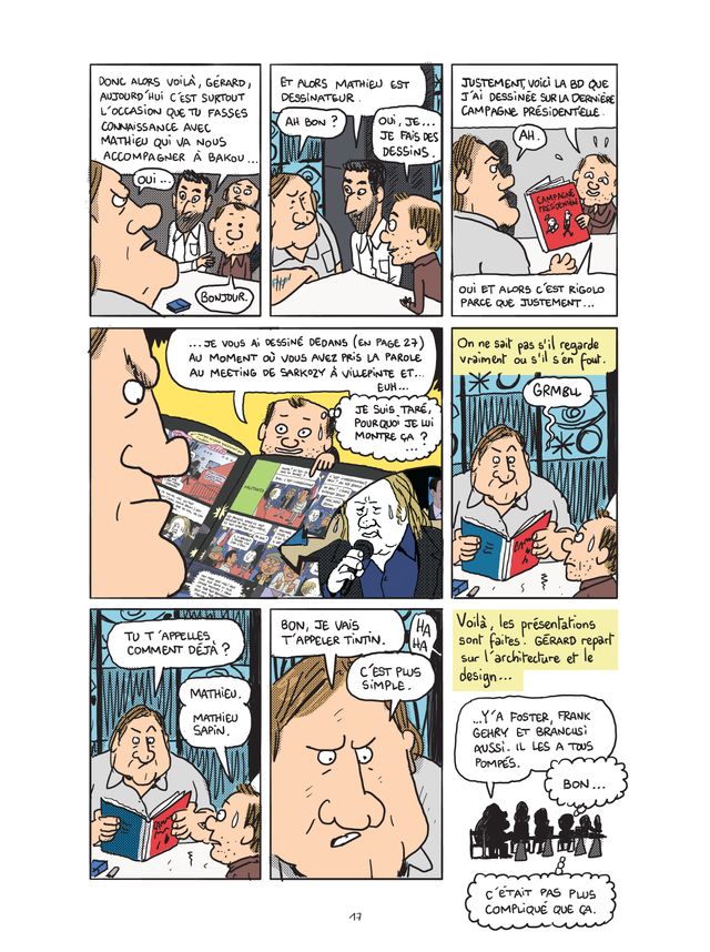 Page 17 de Gérard, cinq années dans les pattes de Depardieu