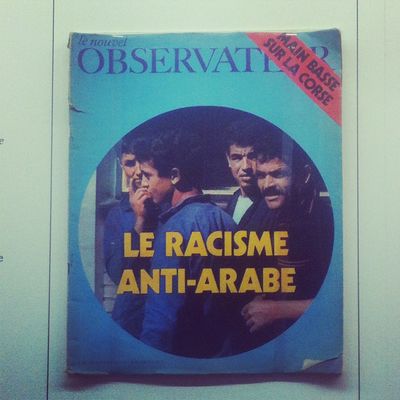 Une du Nouvel Obs 1971 (archive de l'exposition "L'Esprit Français. Contre-cultures 1969-1989" à l'affiche de la Maison Rouge actuellement)