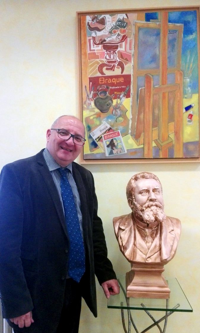 Patrick Malavieille, le maire de La Grand-Combe