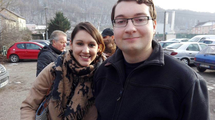 Léonie Cugnot et Jeremy Navion, militants FN