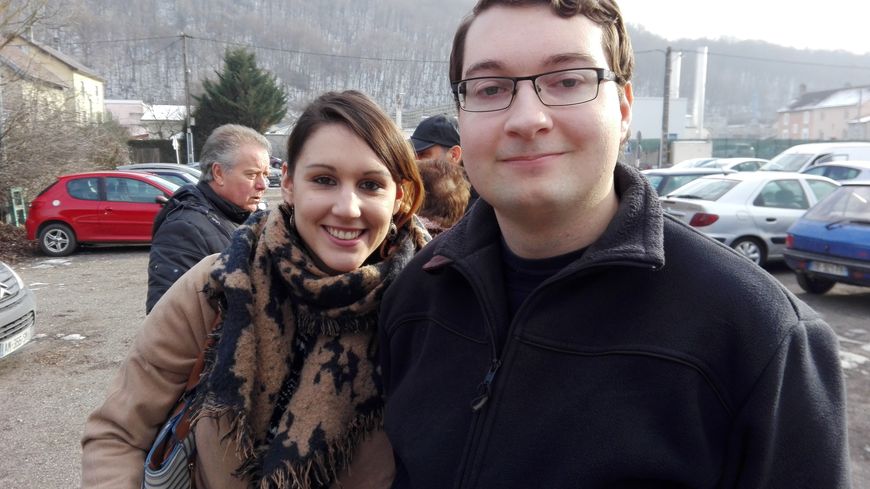 Léonie Cugnot et Jeremy Navion, militants FN