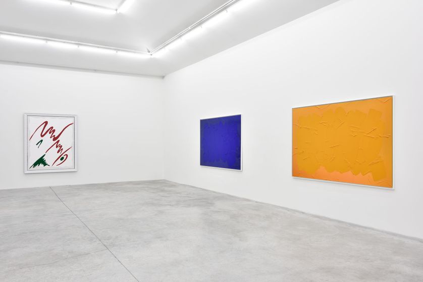 Vue de l'exposition ‘A cappella’ 04.03 - 15.04.2017 Almine Rech Gallery, Paris ‘A cappella’ 04.03 - 15.04.2017 Almine Rech Gallery, Paris