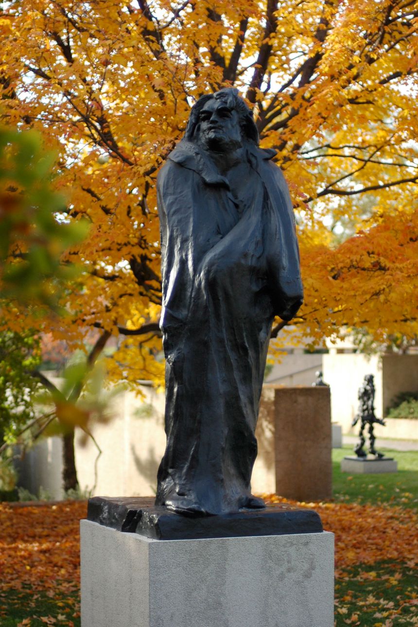 Le Monument à Balzac, au musée Rodin.