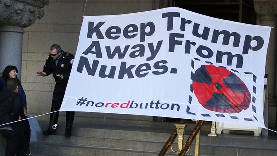 Donald Trump a annoncé qu’il serait prêt, dans certaines conditions, à utiliser l’arme nucléaire contre Daesh. ©AFP - MARK WILSON / GETTY IMAGES NORTH AMERICA