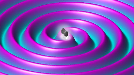 Ondes gravitationnelles - Public Domain