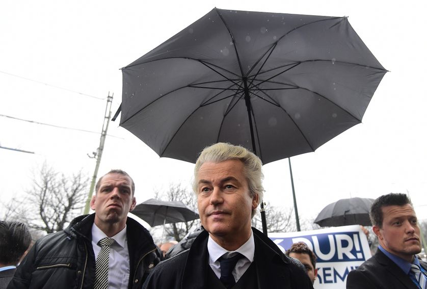 Geert Wilders, leader du parti d'extrême droite PVV