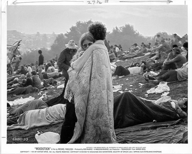 Woodstock, 1969, au petit matin