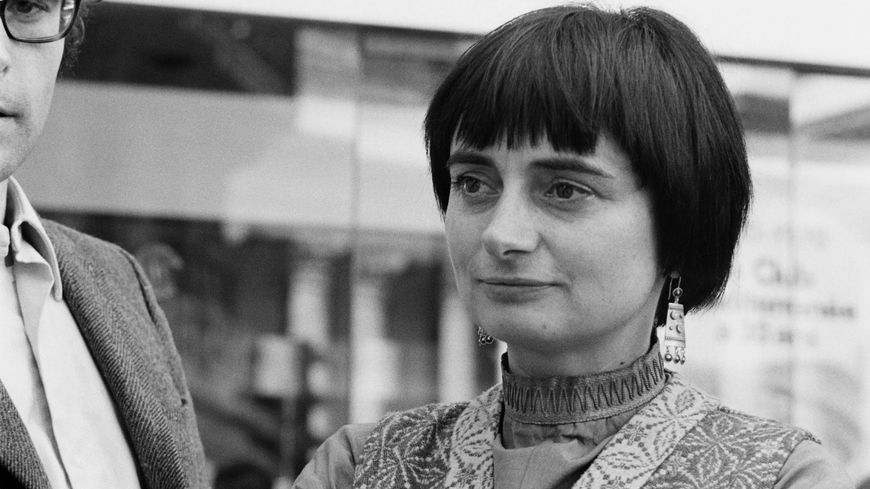 Portrait d'Agnès Varda en 1970.