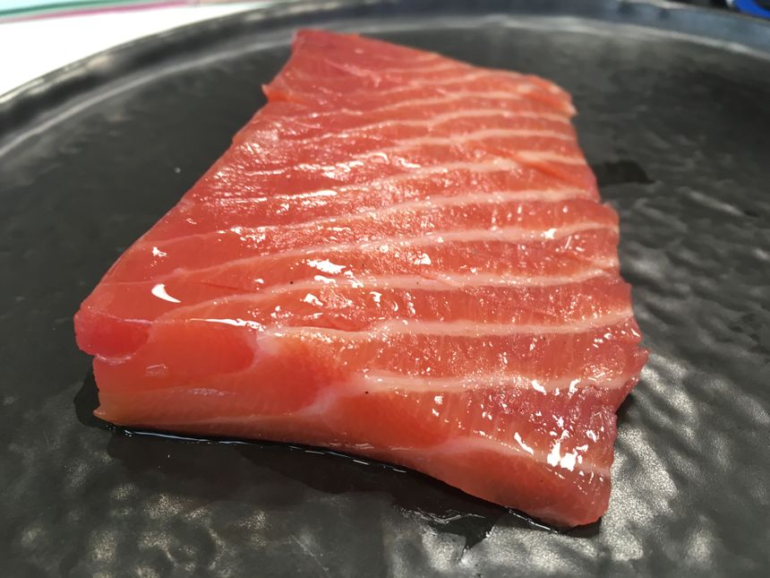 Le Saumon gravlax de l’atelier gourmand à Tours