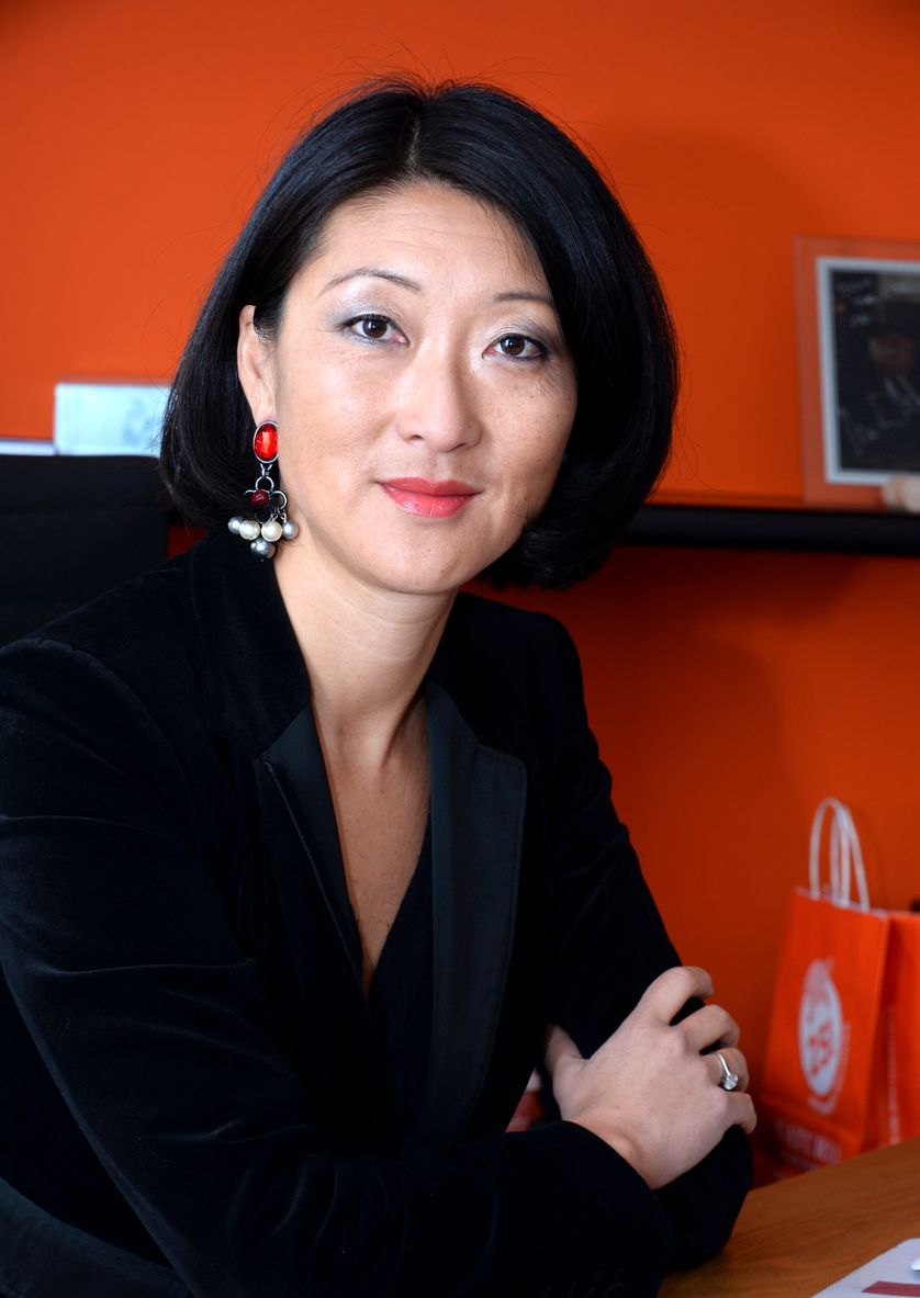 Fleur Pellerin dans son bureau à Paris