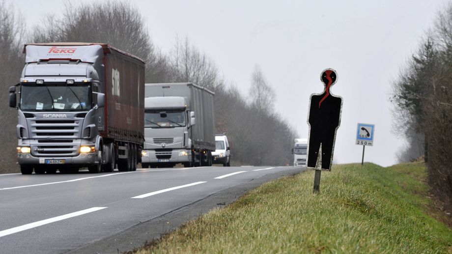 Sur la RCEA, il y a deux fois plus d'accidents graves que sur les autres routes du même type.