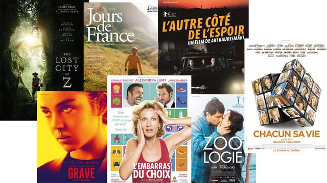 Les sorties de la semaine