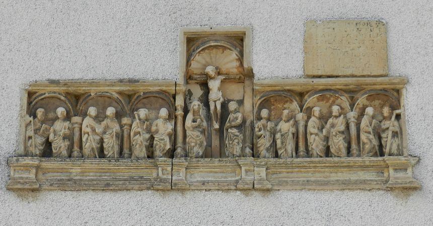 Retable renaissance de Repel, dans les Vosges