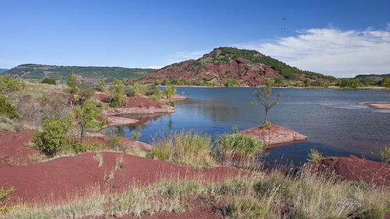 Le Lac du Salagou dans l'Hérault ©AFP - MONTICO Lionel / Hemis