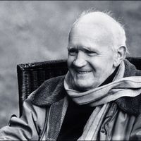Portrait de l'écrivain français Jean Genet (1910-1986), pris en septembre 1981 à Paris.