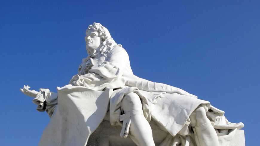 Statue d'André Le Nôtre, Jardin de Chantilly