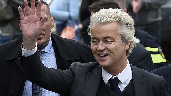Geert Wilders, leader du parti populiste et islamophobe PVV ©AFP - JOHN THYS